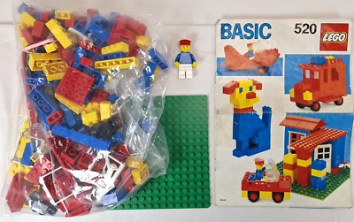 Lego 520 Basic Universal Building Set komplett mit Anleitung OBA - Bild 1 von 4