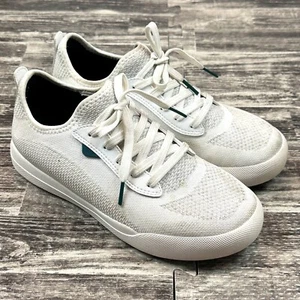 Vessi Weekend Sneaker Marble White Shoes Cloud Comfort Womens Size 8 - Picture 1 of 9