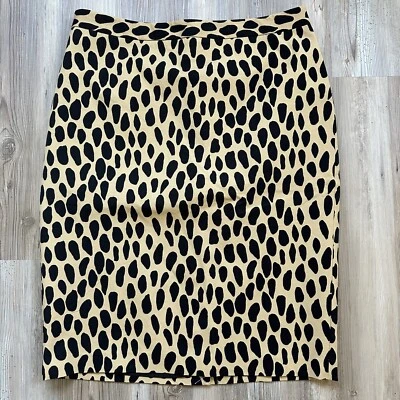 Talbots Skirt Womens 18 Leopard Print Pencil Skirt High Waist Lined Career NEW - Image 1 of 4