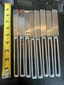 The Cellar Duke Stainless Flatware Knives Lot Of 8 Tools Of The Trade Japan - Picture 1 of 3