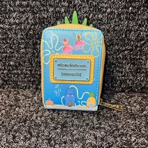 Loungefly Nickelodeon Spongebob Pineapple House Accordion Card Holder/Wallet - Picture 1 of 7