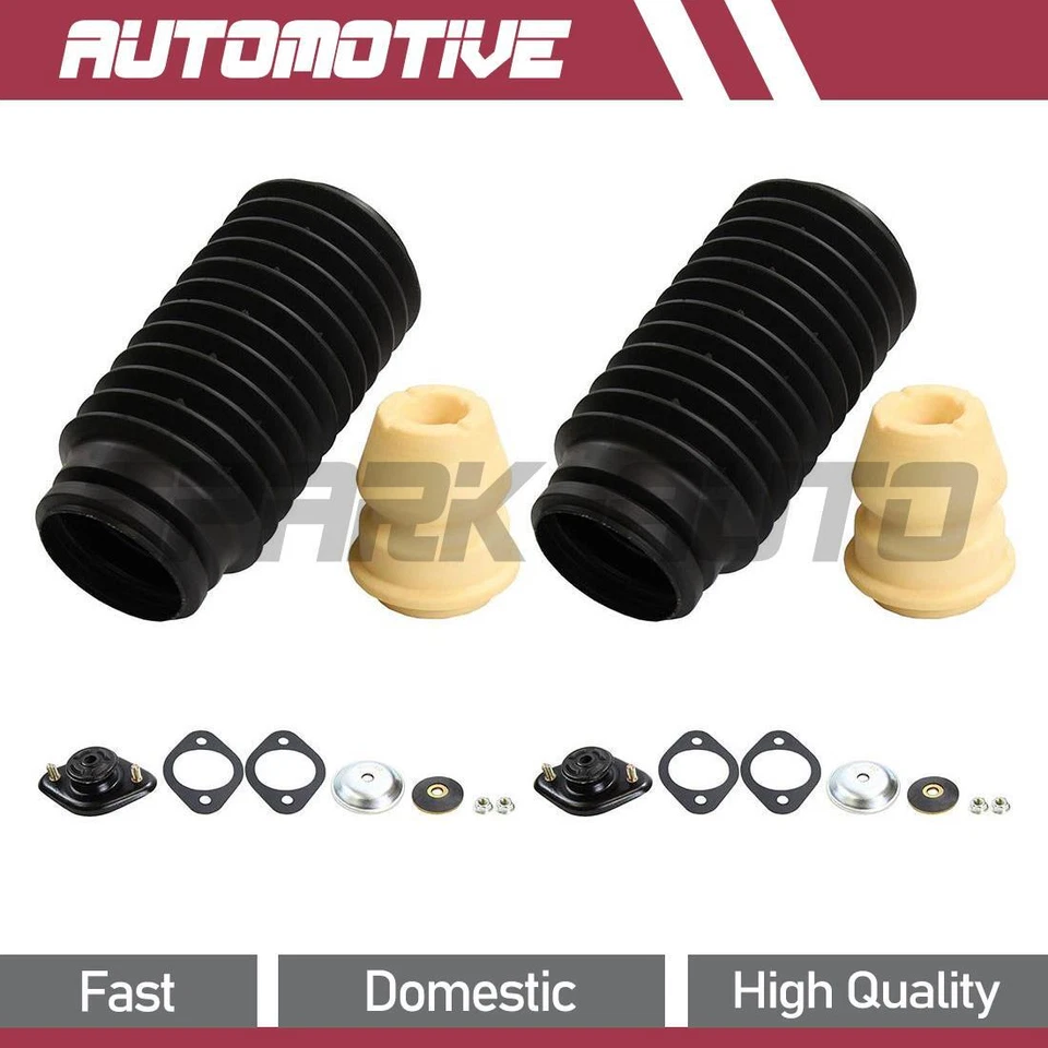 4X Kit de montaje de amortiguador trasero delantero Monroe y fuelle de puntal para BMW 325Ci 2002 2001 Foto 1 de 4