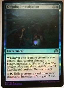 Lámina de investigación en curso - 077/297, MTG Sombras sobre Innistrad - Imagen 1 de 1