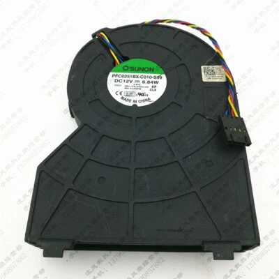 For DELL 790 990 390 chassis fan PFC0251BX-C010-S99 J50GH-A00 12V 6.84W 5-Pin - Image 1 of 2