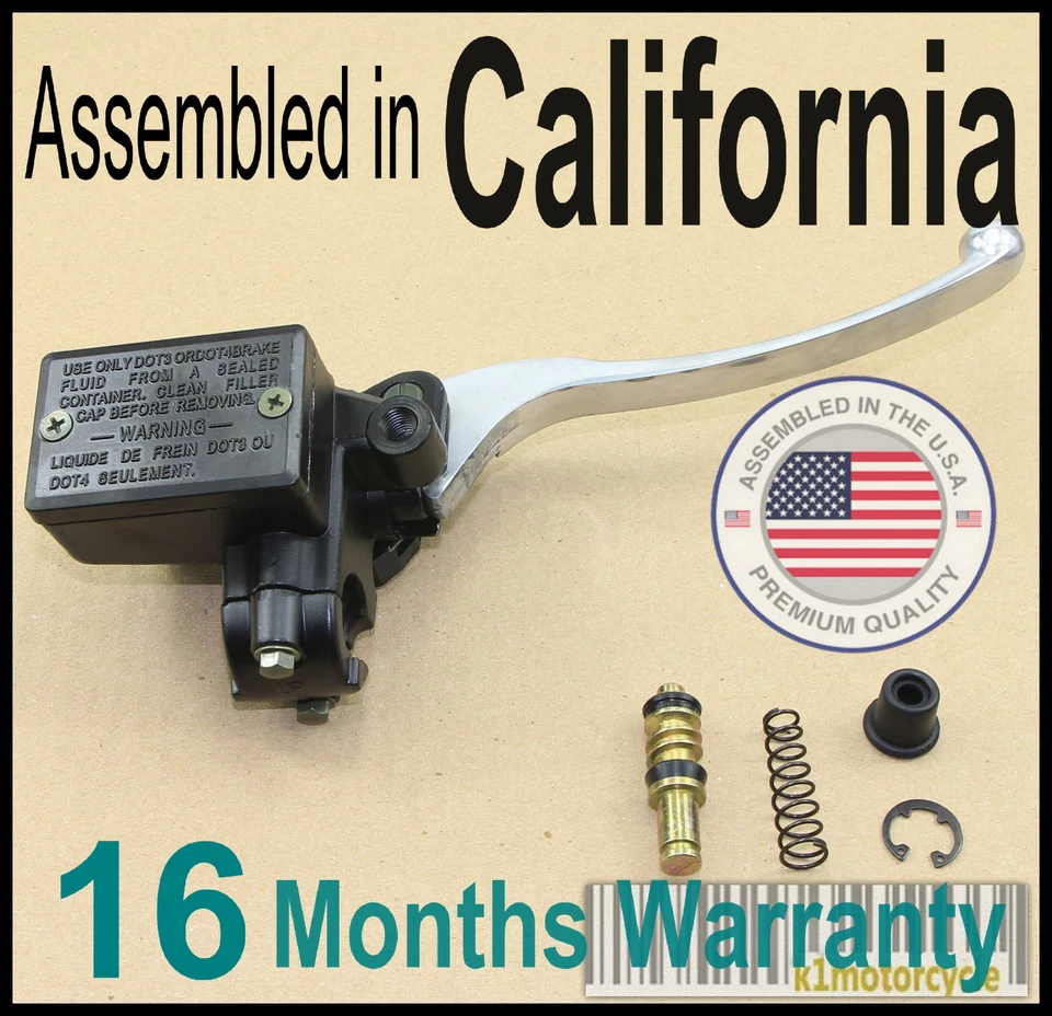 Brake Master Cylinder for Yamaha XT250 350 500 600 XT750 TT225 TT250 TT350 TT600 - Image 1 of 4