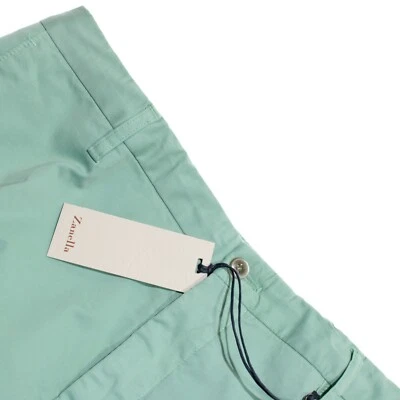 Chinos/pantalones informales Zanella nuevos con etiquetas mezcla de algodón Noah talla 36 EE. UU. en verde espuma de mar Foto 1 de 4