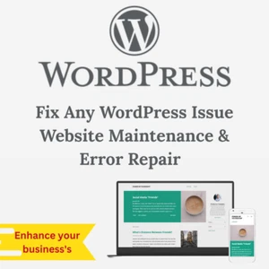 🔧 Fix Any WordPress Issue | Website Maintenance & Error Repair - Picture 1 of 1