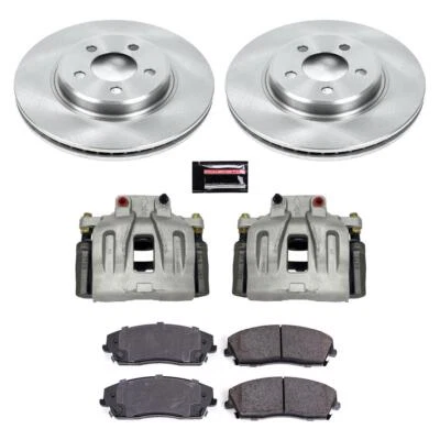 Kit de frenos de disco PowerStop - Delantero - Se adapta a Chrysler 300 2012-2020, Dodge Challenger Foto 1 de 4