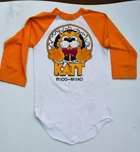 The KATT FM 100 - AM 1140 Oklahoma City Radio Station baseball jersey Vintage - Picture 1 of 1