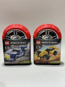 LEGO Racers 1:55 Rally Sprinter Car Building Set 8120 & 8122 New Sealed Box