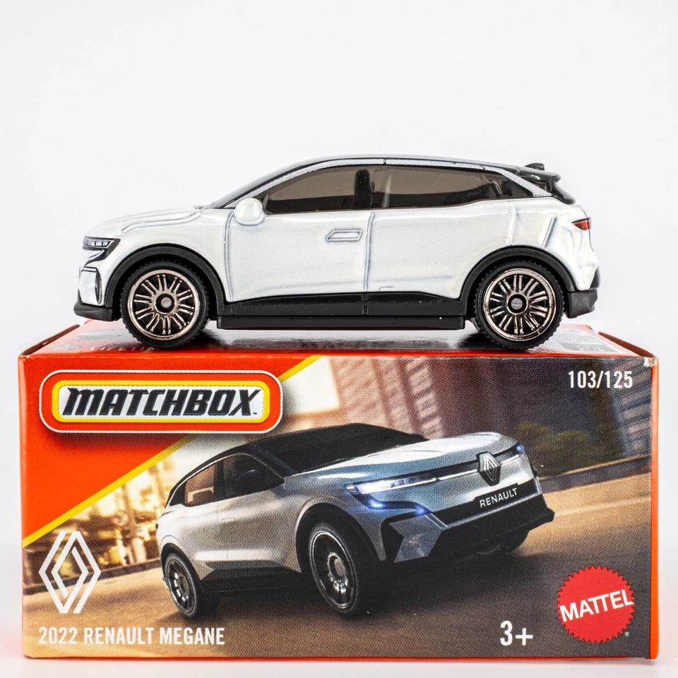 Matchbox Power Grabs #103 2022 Renault Mégane 2025 blanco perla | FSB Foto 1 de 1