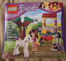 LEGO Friends -  Olivia&rsquo;s Newborn Foal 41003 NEW 70pcs Ages 5-12 Retired