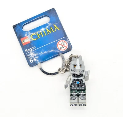 New LEGO Legends of Chima Minifigure Rogon Key Chain (850908) - Image 1 of 4