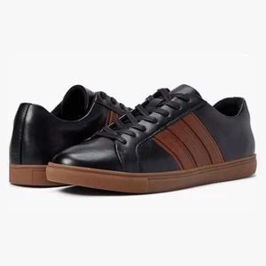 UNLISTED BY KENNETH COLE STAND MIX SNEAKERS IN BLACK COGNAC NWOB MEN'S SIZE 7 - Picture 1 of 11