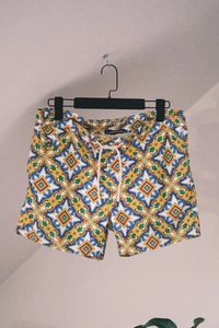 MC2 Saint Barth mehrfarbige Nylon Badeshorts bedruckt Größe S - Bild 1 von 12