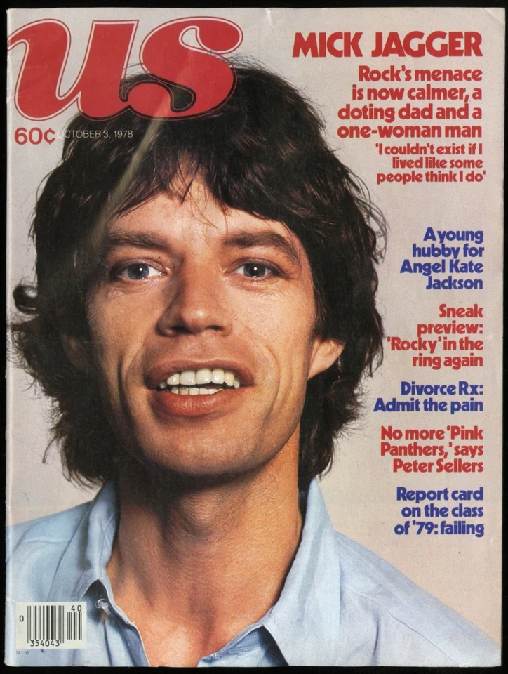 OCTOBER 3 1978 US MAGAZINE, MICK JAGGER INTERVIEW, PINK PANTHER, ROCKY II - Image 1 of 1