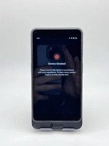 Shopify POS GO S2001 Handheld Portable Card Reader & Barcode Scanner AS IS READ - Picture 1 of 2