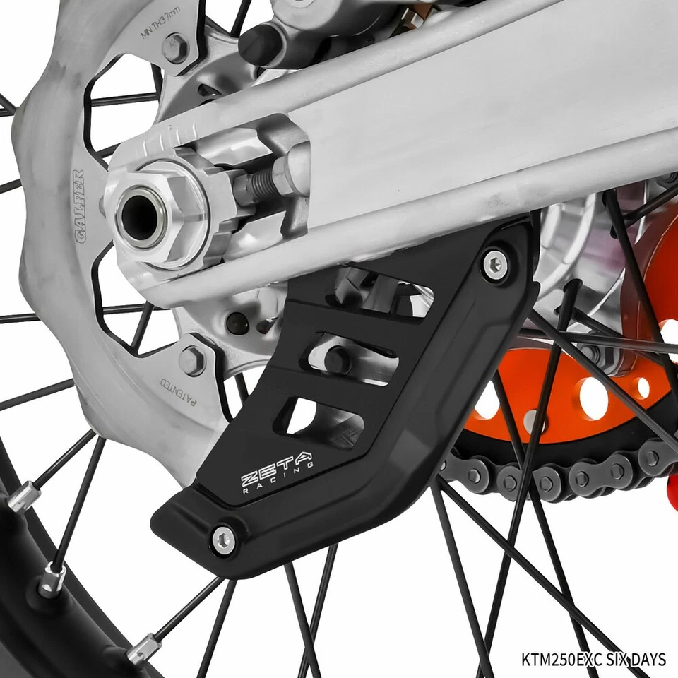 ZETA - ZE52-5100 - Rear Disc Guard, Black