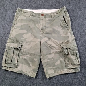 Vintage Hollister Camouflage Cargo Short Herren 33/34 Cali Longboard Fit 90er Retro 781 - Bild 1 von 17