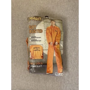 Spirit Halloween- "Got Busted" Costume Adult Size 40/42 - Picture 1 of 2