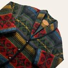 Woolrich VTG 80s Southwestern Aztec Jacket Womens M/L Multicolour Wool Blend USA