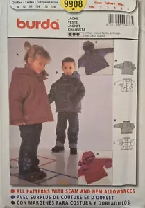 Burda Pattern 9908 - Jacket - 18m-6 - New - Picture 1 of 2