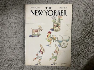 The New Yorker April 20, 1981 Magazine Vintage Issue - Picture 1 of 1