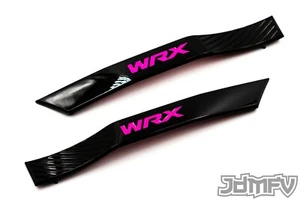 PINK - Fender Garnish R/L Emblems Gloss Black badges (Fits: 2008-2014) - Picture 1 of 1