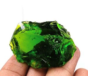 Excellent 139.40 Ct Natural Green Peridot Uncut Rough IGL Certified Gemstone GPV