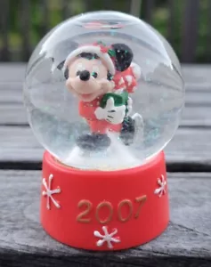 Mickey Mouse Weihnachten Schneekugel - 2007 JCPenney OVP - Walt Disney - Bild 1 von 8