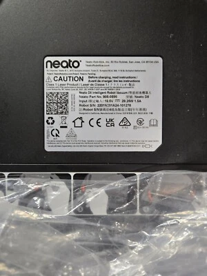Neato D8 Black Intelligent Robot Vacuum - Image 1 of 4