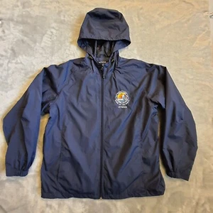Port Authority WW2 Honor Flight Windbreaker Jacket Large Blue Veteran Military - Picture 1 of 10
