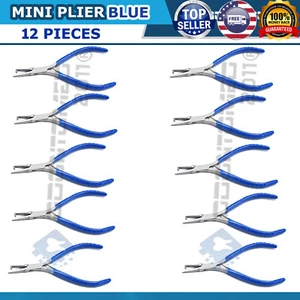 12 PC NEW SPLIT RING STANDARD FISING PLIER US SHIPPER HOOK REMOVER ODM BLUE - Picture 1 of 3