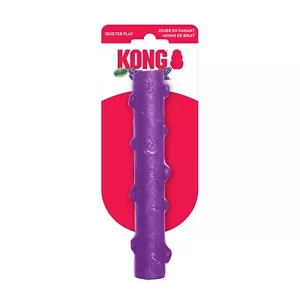 Kong Squeezz Quieter Play Crackle Stick Giocattolo per cani SCEGLI TAGLIA E COLORE - Foto 1 di 4