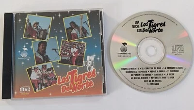 Una Noche Con LOS TIGRES DEL NORTE FonoVisa CD Latin 1992 First Edition Foto 1 de 4