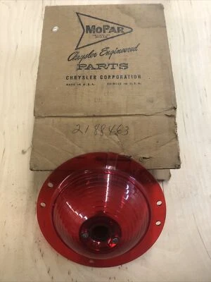 1961 Dodge Lancer NOS MoPar #2188463 TAIL LAMP LENS - Image 1 of 4