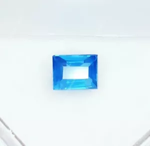 Natural Tourmaline 1.27 Ct Loose Gemstone Certified Unheated Princess Shape Gem - Picture 1 of 10