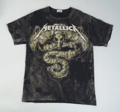 Camiseta Metallica Pushead Wherever I May Roam Letra Talla M Tie Dye Gira Concierto Foto 1 de 4