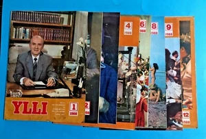 old 10 albanian YLLI magazines books-Enver Hoxha-communism time-illustrated-1988 - Picture 1 of 114