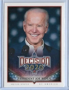 AWESOME 2020 DECISION ~ PRESIDENT JOE BIDEN CARD #549 ~ DELAWARE ~ MULTIPLES - Picture 1 of 2