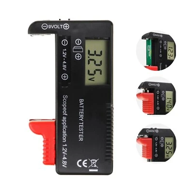 Universal Battery Capacity Tester Volt Checker Household Battery Level Analyzer - Image 1 of 4