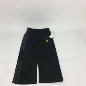 PUMA Black Boys Athletic Fleece Lined Elastic Waist Black Sweat Pant Youth 6 New - Picture 1 of 12