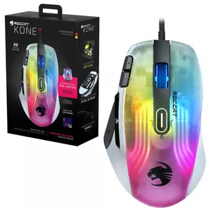 Roccat Kone XP 3D Lighting 15 Button White Gaming Mouse NEW - Picture 1 of 8