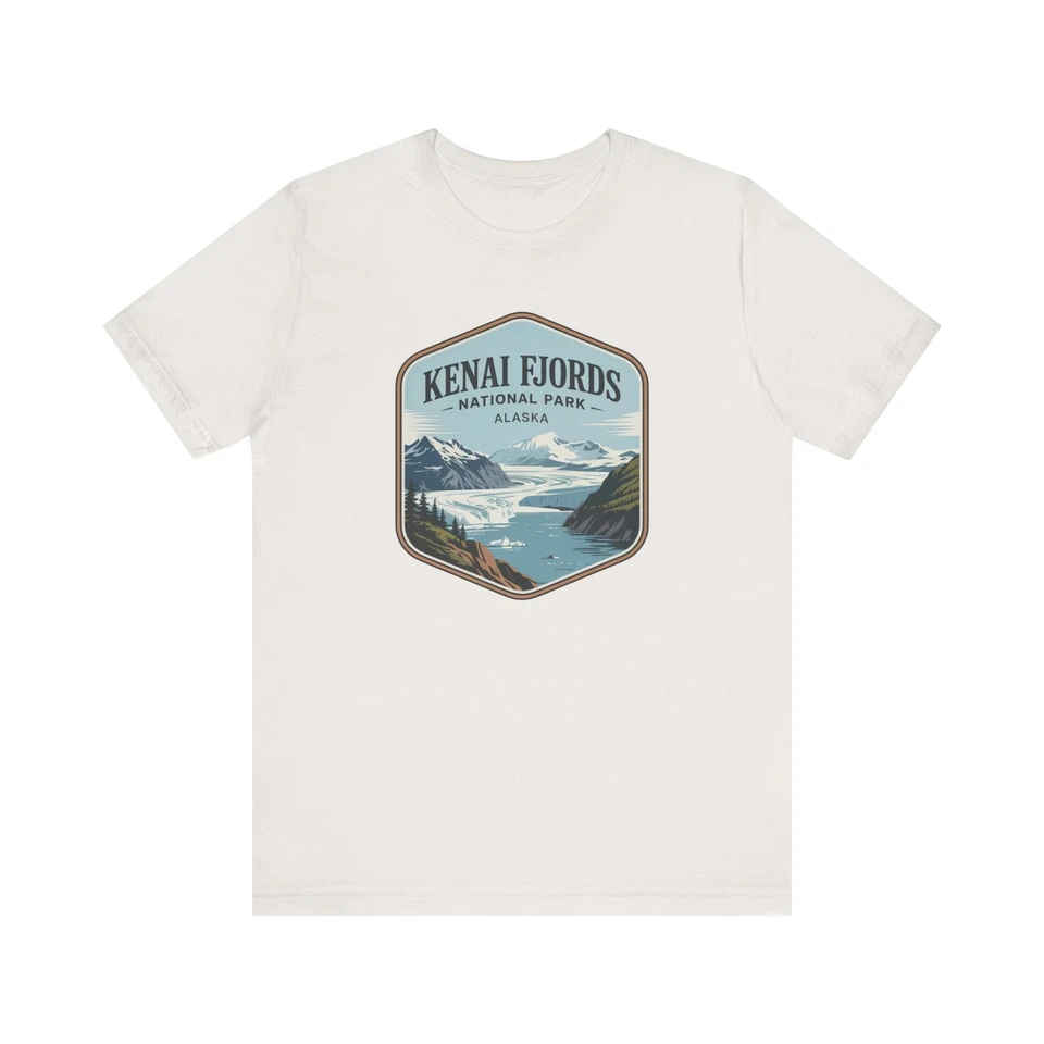 Camiseta Parque Nacional de los Fiordos de Kenai, amante de la naturaleza, camisa de viaje, aire libre Foto 1 de 1