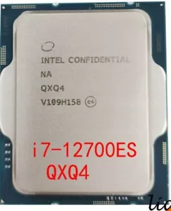 cpu intel i7-12700 es qxq4 4,0 ghz lga 1700 - Foto 1 di 4