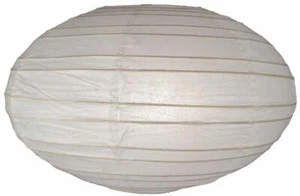 16 Zoll weiße Saturn Papierlaterne - Bild 1 von 3