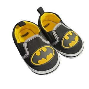 Infant Batman Shoes 9-12 Months DC Comics (S15) EUC - Picture 1 of 5