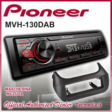 Produktbild - Set Autoradio Pioneer MVH-130DAB Verkleidung Adapter Peugeot Bipper