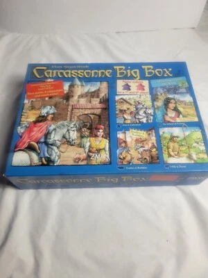 Z-Man Games : Carcassonne Big Box - Base Tile Game + 4 Expansions (2014 Edition) - Image 1 of 3