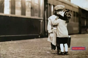 Forget Me Not by Kim Anderson Vintage 2002 Sepia Poster 24 x 35 - Picture 1 of 7